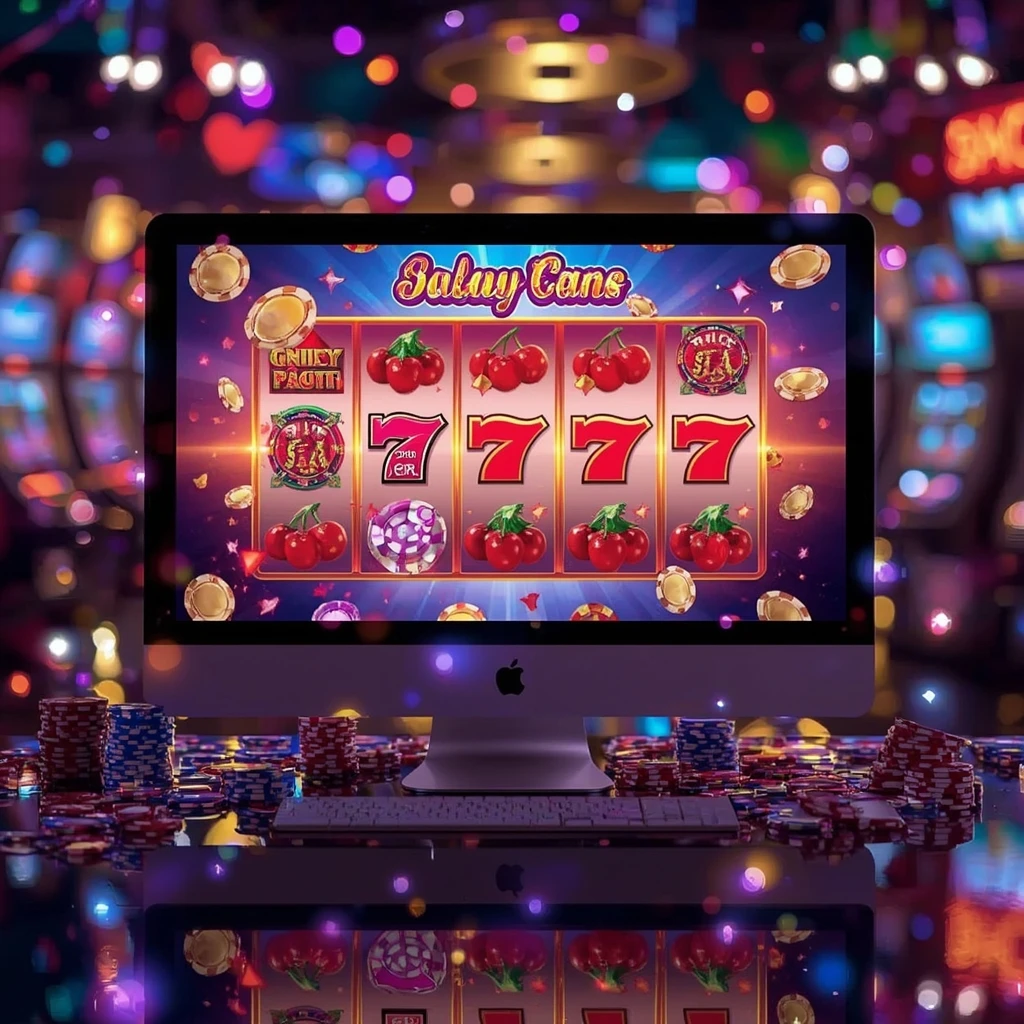 slots sur le moniteur EVOBET CASINO